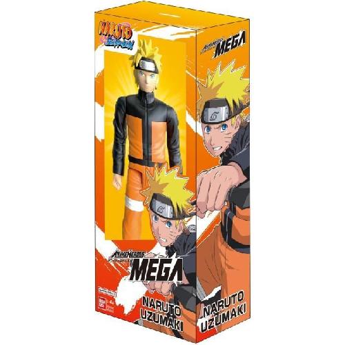 Figurine Miniature - Personnage Miniature Grande Figurine articulée - BANDAI - Anime Heroes - Naruto Shippuden - Figurine Anime Heroes Mega 30 cm - Naruto Uzumaki