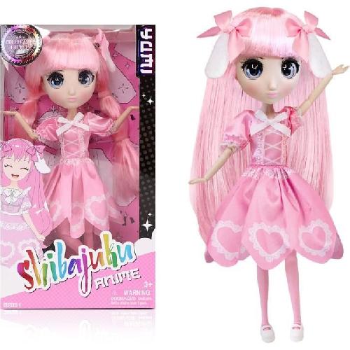 Poupee Grande Poupée Kawai style Japon 30 cm - Poupée Yumi - BANDAI - Licence Officielle Shibajuku Anime