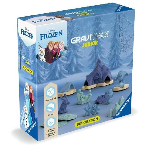 Circuit De Bille Gravitrax Junior La Reine des Neiges Set d'extension. 33 pieces. Circuit de billes. Des 3 ans. Ravensburger 23861