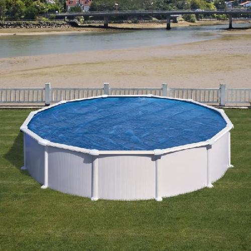 Bache - Couverture - Volet - Enrouleur GRE - Bache ete a bulles de 180 µ pour piscine hors-sol ronde de O 3m