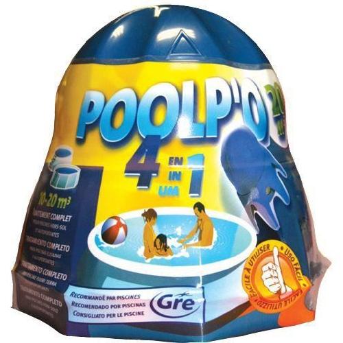 Produit De Traitement De L'eau GRE - Kit Poolp'O 500 Grs Pour piscine entre 10 et 20m3