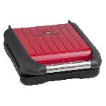 Grill compact - GEORGE FOREMAN - 25030-56 - 1200 W - 3 portions - Acier - Rouge