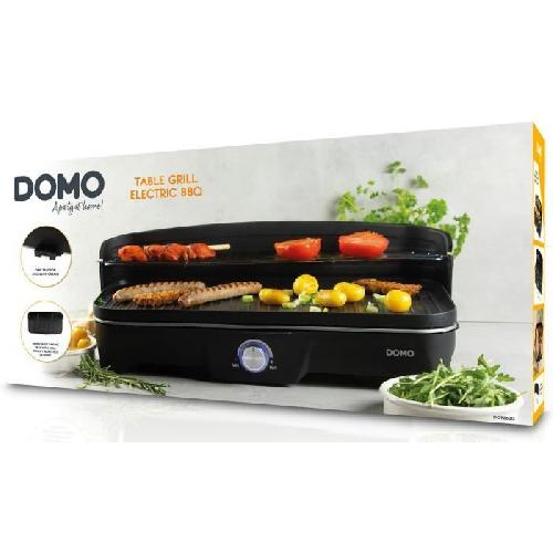 Barbecue De Table - Electrique Grill de table - BBQ Electrique - DOMO - DO9260G - 2200W