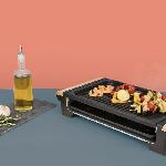 Grill Electrique Grill électrique 2 en 1 et Pierre a cuire - 8 personnes - H.KoeNIG RP320 - 1300 W