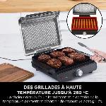 Grill Electrique Grill et plancha d'intérieur - NINJA - Sizzle GR101EU - 34 x 8 x 13.5 cm - Noir