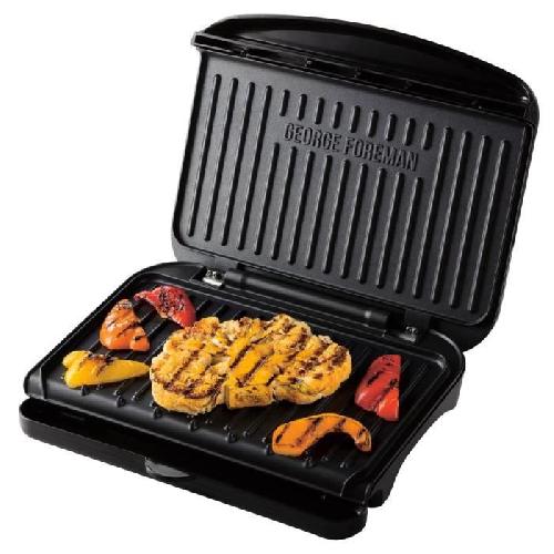 Grill Electrique Grill - GEORGE FOREMAN - Fit Grill Medium - 25810-56 - 1630 W - Anti-adhésif - Noir