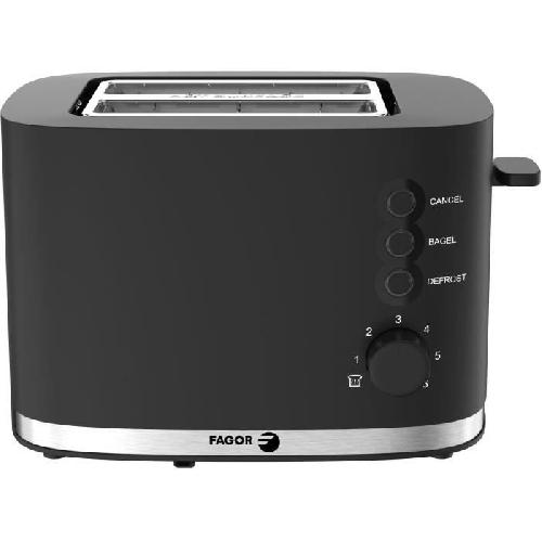 Grille-pain - Toaster Grill Pain - FAGOR - FG250 - 4 fonctions : Bagel. Réchauffage. Annulation. Décongélation