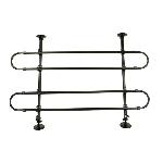 Pare-chien - Grille Separation Animaux Grille de separation coffre et habitacle - Noir mat - fidelami