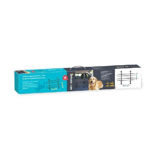 Pare-chien - Grille Separation Animaux Grille de separation coffre et habitacle - Noir mat - fidelami