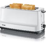 Grille-pain - Toaster Grille-pain SEVERIN AT2234 - 2 fentes longues pour 4 tranches - Fonction décongélation - Support viennoiseries