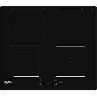 Gros Appareils De Cuisson Table de cuisson induction - HOTPOINT - 4 foyers - L60 cm - HQ5660SNE - 7200 W - Revetement verre noir