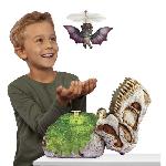 Figurine Miniature - Personnage Miniature GrossMos Flying - Decouvre ton dinosaure volant - Bleu - 3 modeles a collectioner