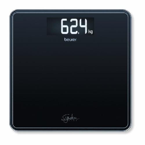 Pese-personne - Impedancemetre - Balance GS 400 noir - Pese-personne Signature Line