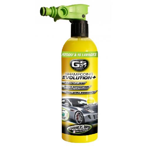 Shampoing Et Produit Nettoyant Exterieur GS27 Shampooing Evolution + Diffuseur - 750 ml x3