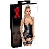 Guepieres et corsets CamiSuspender latex opencup S S