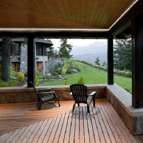 Applique Exterieure Guirlande lumineuse - COREP - Ruban strip LED L5 m - Noir mat - 2000-6500K - Extérieur