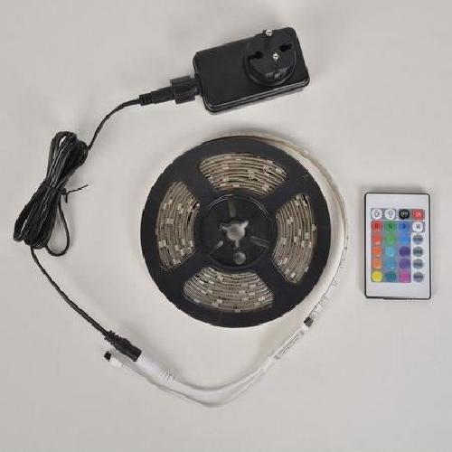Applique Exterieure Guirlande lumineuse - COREP - Ruban strip LED L5 m - Noir mat - 2000-6500K - Extérieur