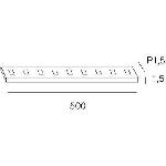 Applique Exterieure Guirlande lumineuse - COREP - Ruban strip LED L5 m - Noir mat - 2000-6500K - Extérieur