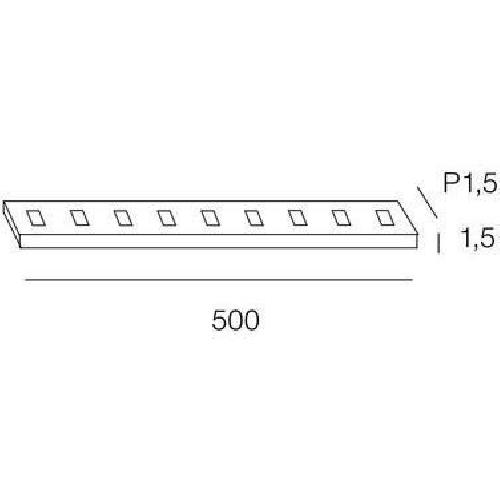 Applique Exterieure Guirlande lumineuse - COREP - Ruban strip LED L5 m - Noir mat - 2000-6500K - Extérieur