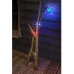 Decoration Lumineuse Guirlande solaire 3 étoiles rayonnantes - 3m - GALIX