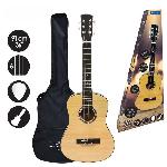 Guitare Acoustique en bois - 91 cm avec housse de transport