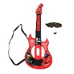 Imitation Instrument Musique Guitare électronique lumineuse avec lunettes équipées d'un micro - Ladybug