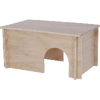 Habitat - Couchage Abri pour rongeurs - Kerbl - Beige - Toit amovible - Montage simple - Pour hamster
