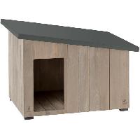 Habitat - Couchage FERPLAST - ARGO 50 Niche pour chien en bois de pin nordique L 48.5 x L 30.5 x H 38.5 cm