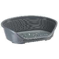 Habitat - Couchage FERPLAST Panier pour chien plastique Siesta Deluxe Taille 10 - 93.5x68x28.5 cm - Gris foncé