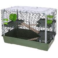 Habitat - Couchage KERBL - Cage petits rongeurs lapins - cochons d'inde - 79 x 45 x 60 cm - EVA 23 -