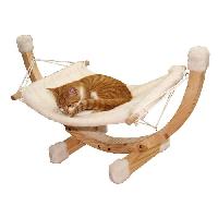 Habitat - Couchage Kerbl Hamac pour chats Siesta Blanc 82591