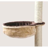 Habitat - Couchage TRIXIE Sac confort pour arbre a chat Ø38 cm  - Brun et beige - Pour chat