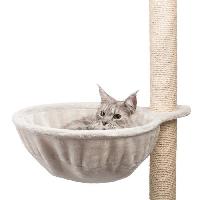 Habitat - Couchage TRIXIE Sac confort XL pour arbre a chat - Gris clair - Pour chat