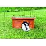 Accessoire De Cage - Abri Petit Animal Habitat pour petits animaux - TRIXIE - Natura - Pin verni - Extérieur - Lapin - Adulte - Rongeur