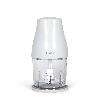 Hachoir Electrique Hachoir - LIVOO - 300 ml - 400 W - 1 vitesse et fonction turbo - 2 lames en inox - Blanc