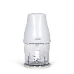 Hachoir - LIVOO - 300 ml - 400 W - 1 vitesse et fonction turbo - 2 lames en inox - Blanc