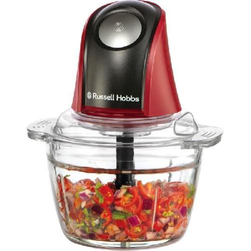 Hachoir Electrique Hachoir - RUSSEL HOBBS - Desire Red - 200 W - 1 L - Rouge