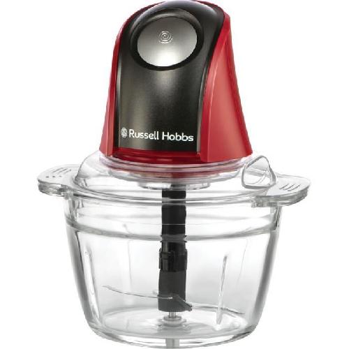 Hachoir Electrique Hachoir - RUSSEL HOBBS - Desire Red - 200 W - 1 L - Rouge