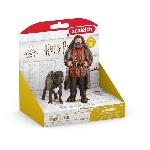 Figurine Miniature - Personnage Miniature Hagrid et Crockdur. Figurine de l'univers Harry Potter.  pour enfants des 6 ans. 8 x 11.5 x 13 cm - schleich 42638 WIZARDING WORLD