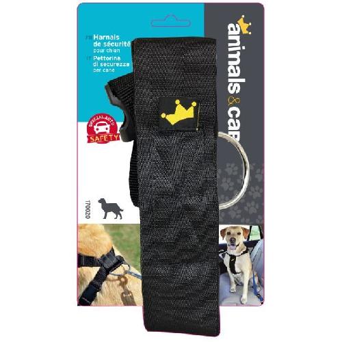 Harnais Animal Harnais de securite reglable pour chien - fidelami