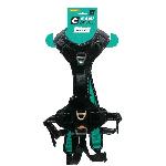 Harnais Animal Harnais pour chien - SYMBIOZ - S - Noir - Bleu