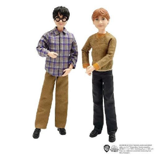 Poupee Harry Potter-Coffret L'Aventure en Voiture Volante de Harry et Ron HHX03