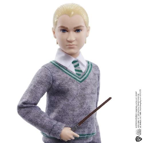 Poupee Harry Potter-Drago Malefoy-Poupée avec habillage et accessoire HMF35