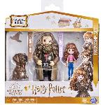 Figurine Miniature - Personnage Miniature Harry Potter - Pack Amitie Hermione et Hagrid Magical Minis - 6061833 - Figurines articulees et accessoires - Wizard World