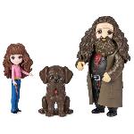 Figurine Miniature - Personnage Miniature Harry Potter - Pack Amitie Hermione et Hagrid Magical Minis - 6061833 - Figurines articulees et accessoires - Wizard World