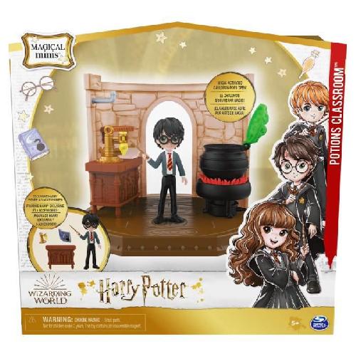 Figurine Miniature - Personnage Miniature Harry Potter - Playset Cours de Potion Magical Minis - 6061847 - Figurine exclusive et Accessoires - Wizard World