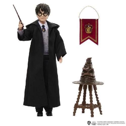 Poupee Harry Potter-Poupée Harry Potter et le Choixpeau Magique-accessoires HND78