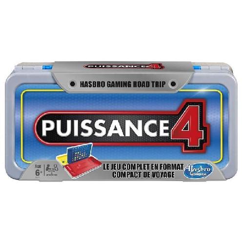 Jeu De Societe - Jeu De Plateau Hasbro Gaming - PUISSANCE 4 - Jeu de societe Road Trip - Jeu de voyage