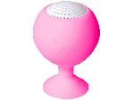 Haut-parleur mini pour tablette-smartphone - ventouse - silicone - 1.5W - rose - archives