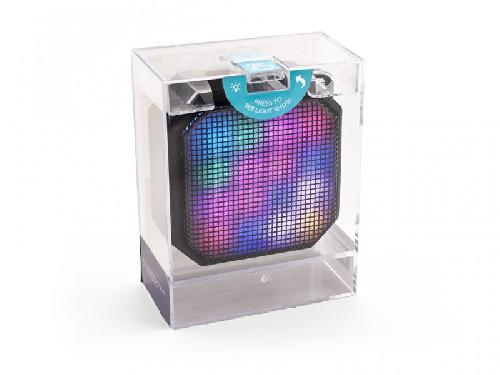 Haut-parleur portable Bluetooth LED multicolores rechargeable